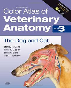 Color Atlas of Veterinary Anatomy, Volume 3, The Dog and Cat 2. edition