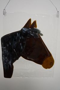 Head of the horse, big